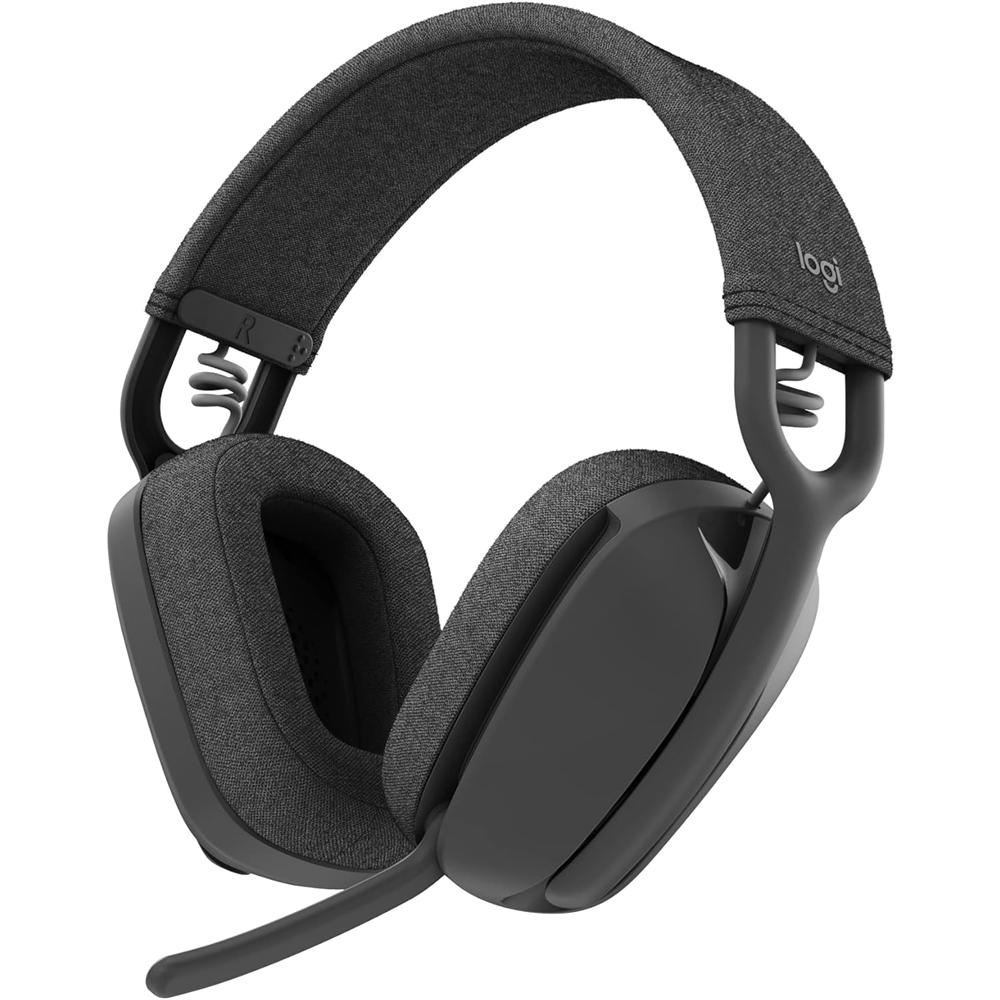 Logitech Zone Vibe 100 Wireless Headset, Graphite