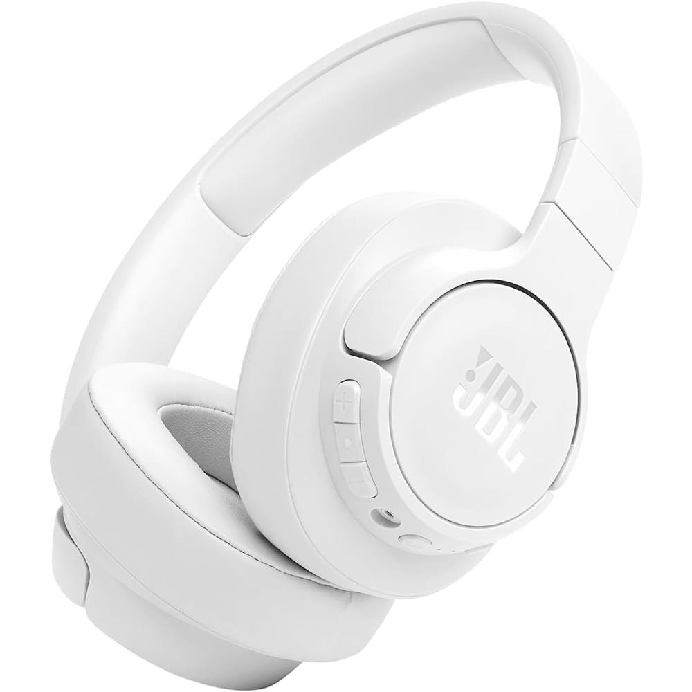 JBL Tune 770NC Noise-Cancelling Over-Ear Headphones (White)